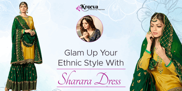 Ethnic Style With A Sharara Dress
