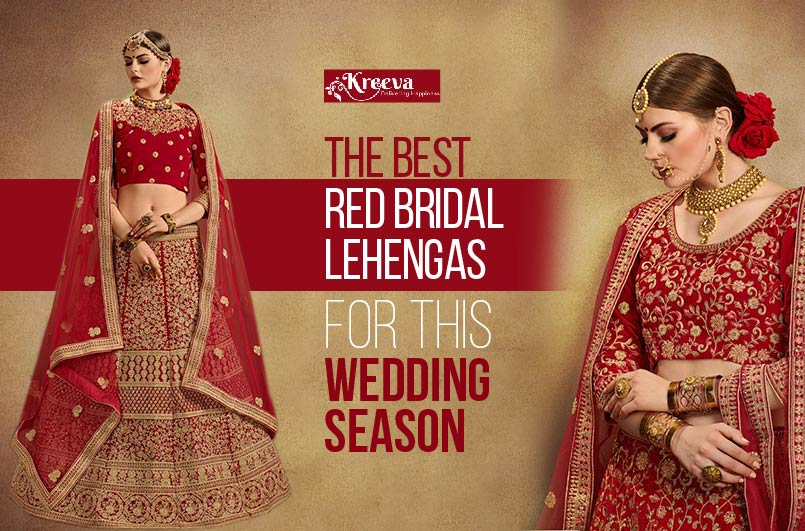 Best Red Bridal Lehengas For This Wedding Season
