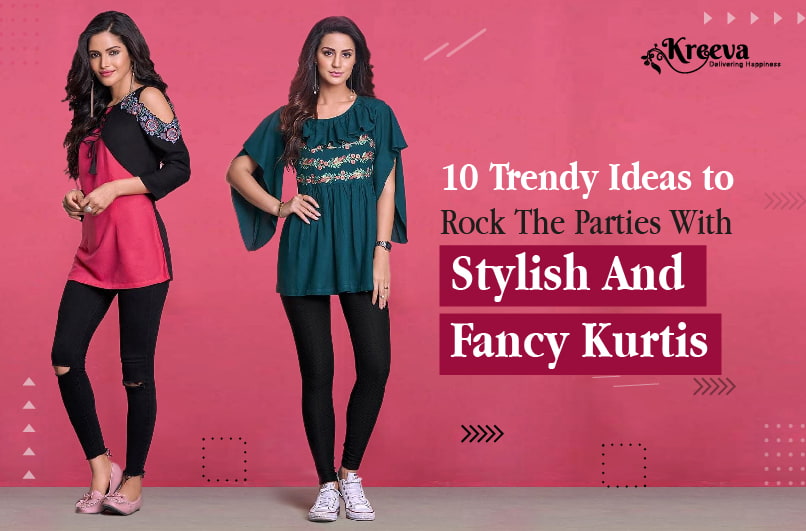 Fancy Kurtis- Buy Fancy Wear Kurtis Online for Women