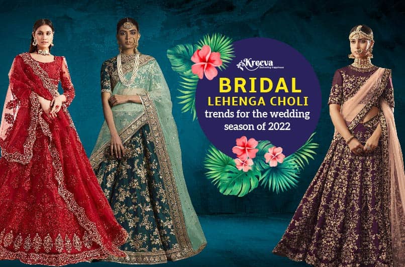 Bridal Lehenga Choli Trends for the wedding season