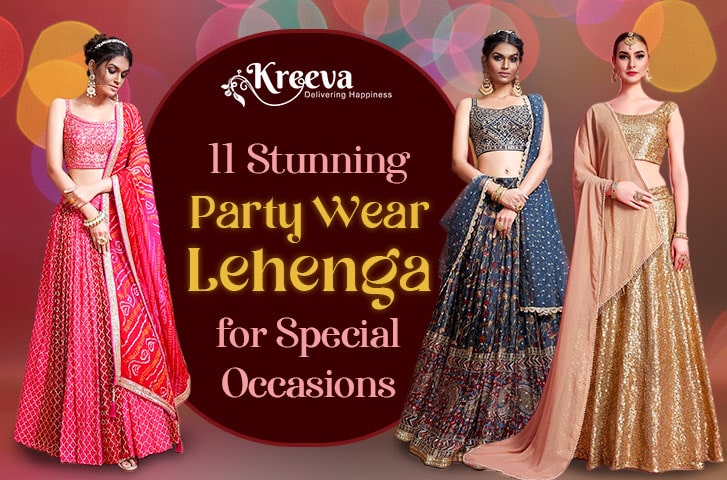 Party Wear Lehenga for Special Occasion