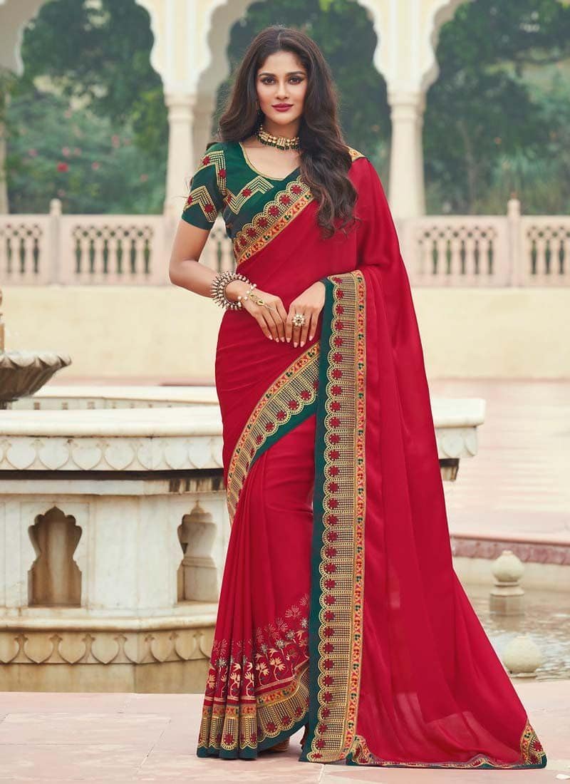 11 Latest Saree Designs for Wedding Photoshoots